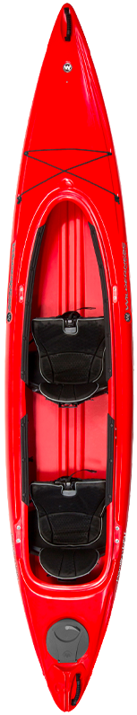 Pamlico Tandem Red Kayak