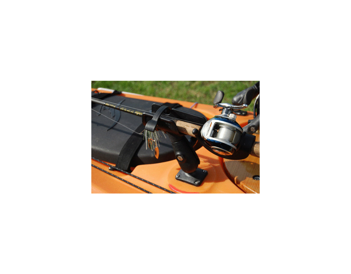 RAM ROD Fishing Rod Holder with 2 x 2.5 Base, Wilderness Systems Kayaks