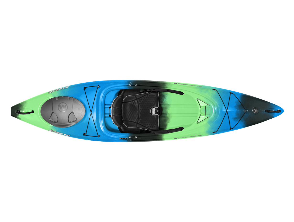 Sit Inside Recreational Kayak Adjustable Skeg Phase 3 Air Pro Seating Wilderness Systems Aspire 105 10' 6 
